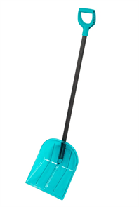 Лопата снегов. полик. 340х385х1340мм алюм. черенок Palisad LUXE 61691
