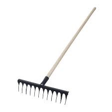 Грабли витые 12-зуб с/черен.