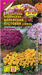 Хризантема индийская Корейская кустовая смесь многолетн,60см Аэлита