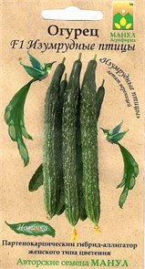 Огурец Изумрудные птицы F1 10шт Манул