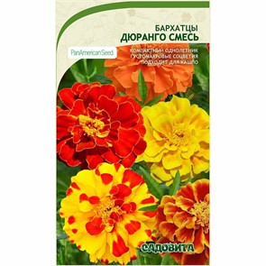 Бархатцы Дюранго Смесь 5шт PanAmerican/Садовита