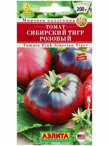 Томат Сибирский тигр розовый 0,2гр Аэлита
