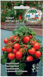 Томат Непас 15 Непасынкующийся Балконный 0,1 гр. Седек