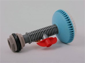 Набор д/летнего душа с краном, пластм