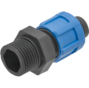 Адаптер д/капельной ленты d-16 мм внутр. резьба 3/4 2шт Н0370