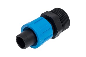 Адаптер д/капельной ленты d-16 мм наружная резьба 3/4 Н0355