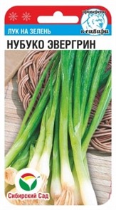 Лук на зелень Нубуко Эвергрин 0,5г (Сиб сад)