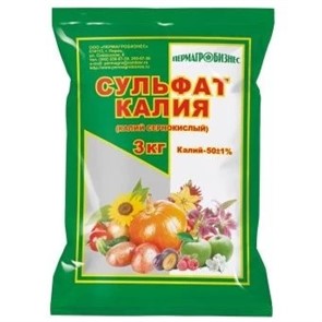 Сульфат Калия 3кг (калий сернокислый)