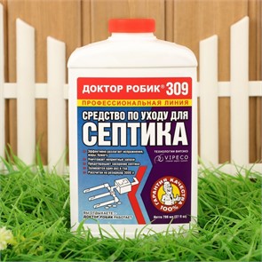 Ср-во Доктор Робик по уходу за септиком 798мл