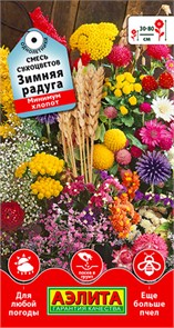 Смесь сухоцветов Зимняя радуга 1 гр Аэлита