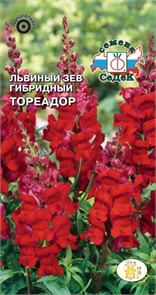 Львиный зев Тореадор F1 (высокий, темно-красный) Седек