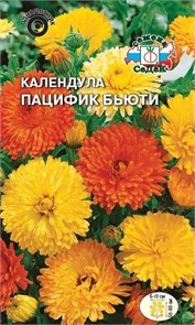 Календула Пацифик Бьюти (махровая смесь) Седек