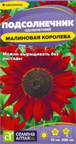 Цветы Подсолнечник Малиновая Королева/Сем Алт/цп 0,3 гр