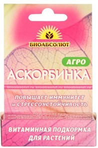 Подкормка для растений витаминная АГРО Аскорбинка, 5 г 9694291