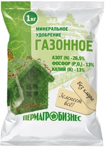 Удоб Газонное 1кг минерал. Пермагробизнес