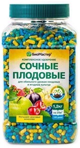 Удобрение Сочные плодовые 1,2 кг (БиоМастер)