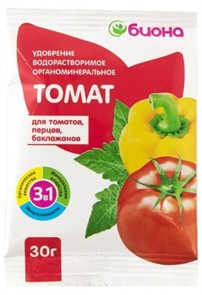 Удобрение "Биона" томат 30гр.