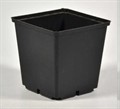 Горшок технологический квадрат 15х15x15 V3 черный Дом и сад