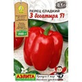 Перец сладкий 3 богатыря F1 10шт Аэлита