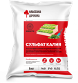 Сульфат калия 1 кг(Нов-Агро)/в уп 30шт/минерал.удобрение