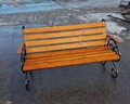 Скамья с подлокотником 1,5м